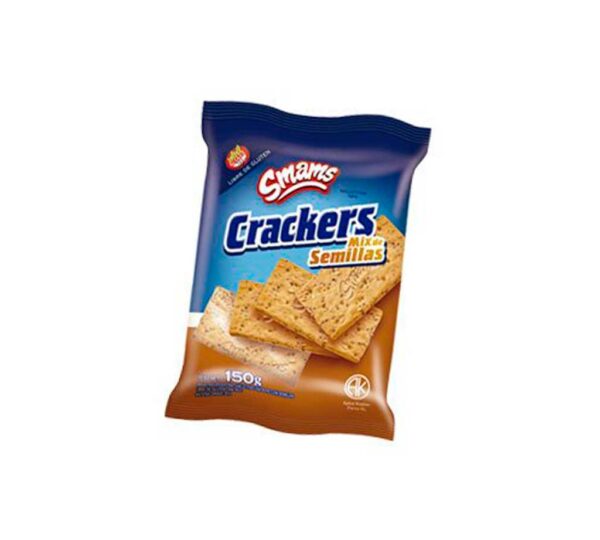 crackers con semillas smams