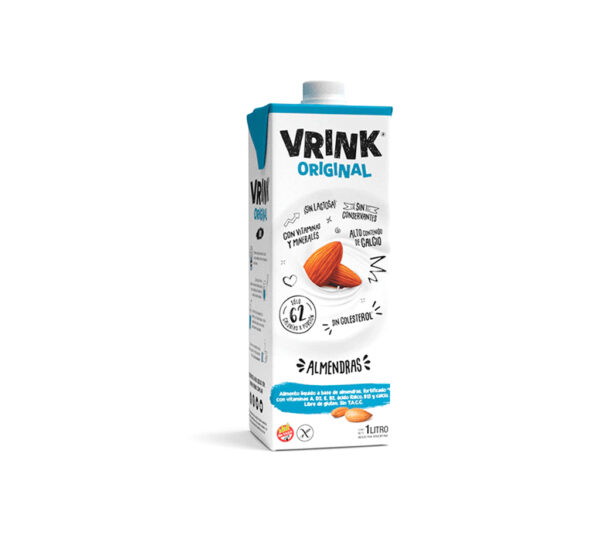 leche de almendras original 1 litro vrink