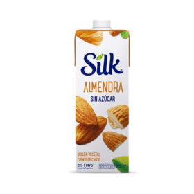 leche de almendras sin azucar 1 litro silk