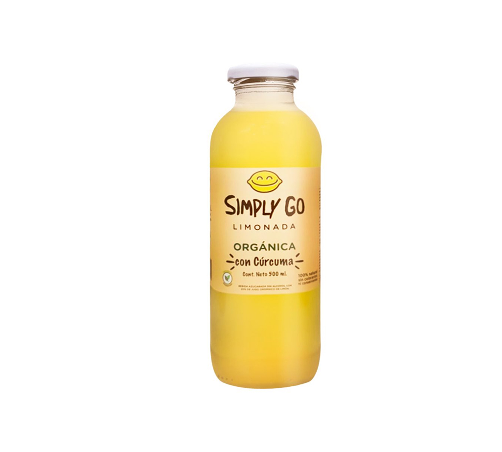 limonada organica curcuma simply go