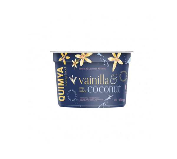 yogur de coco sin azucar vainilla quimya