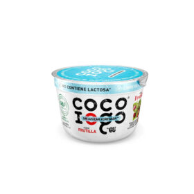 yogur sin azucar frutilla coco iogo crudda